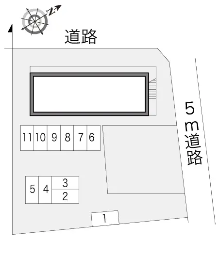 ★手数料０円★浜松市中区和合町　月極駐車場（LP）